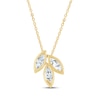 Thumbnail Image 3 of Monique Lhuillier Bliss Marquise-Cut Lab-Grown Diamond Trio Necklace 1 ct tw 24K Yellow Gold Vermeil Sterling Silver 18"