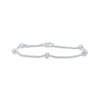 Thumbnail Image 1 of Monique Lhuillier Bliss Lab-Grown Diamond Disc Station Bracelet 1/3 ct tw Platinum-Plated Sterling Silver 7"