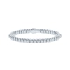 Thumbnail Image 1 of KAY Lab-Grown Diamonds Multi-Sided Fashion Bracelet 6 ct tw 10K White Gold 7"