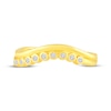 Thumbnail Image 4 of KAY Lab-Grown Diamonds Bezel-Set Wave Ring 1/10 ct tw 10K Yellow Gold