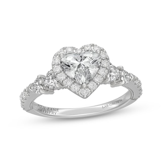 Neil Lane Artistry Heart-Shaped Lab-Grown Diamond Engagement Ring 1-7/8 ct tw 14K White Gold