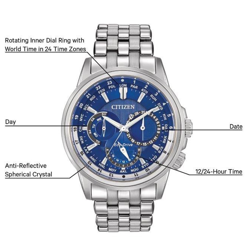 Main Image 4 of Citizen Men's Watch Calendrier BU2021-51L