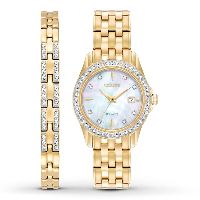 Main Image 1 of Citizen Women's Watch Boxed Set Eco-Drive EW1907-78D