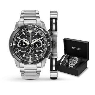 Citizen Ecosphere Men's Chronograph Watch Box Set CA4150-67E