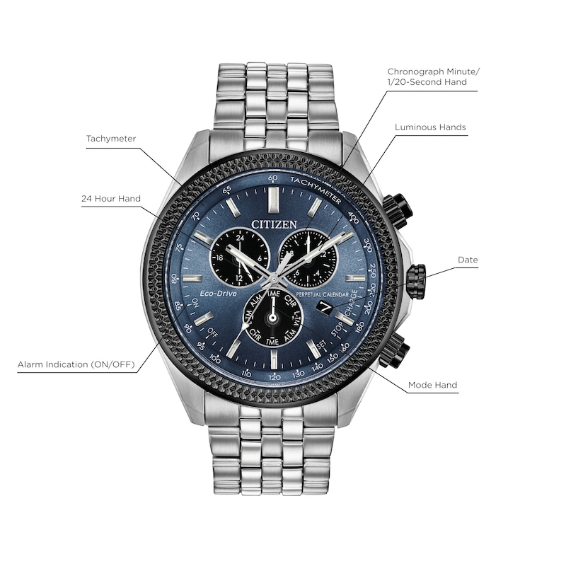 Main Image 4 of Citizen Brycen Chronograph Watch BL5568-54L