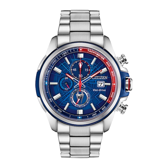 Citizen Spider-Man Quartz Movement Blue Dial Men’s Watch CA0429-53W
