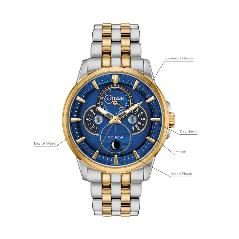 Main Image 4 of Citizen Calendrier Moonphase Men's Watch BU0054-52L