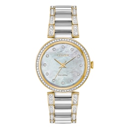 Citizen Silhouette Crystal Ladies Watch EM0844-58D