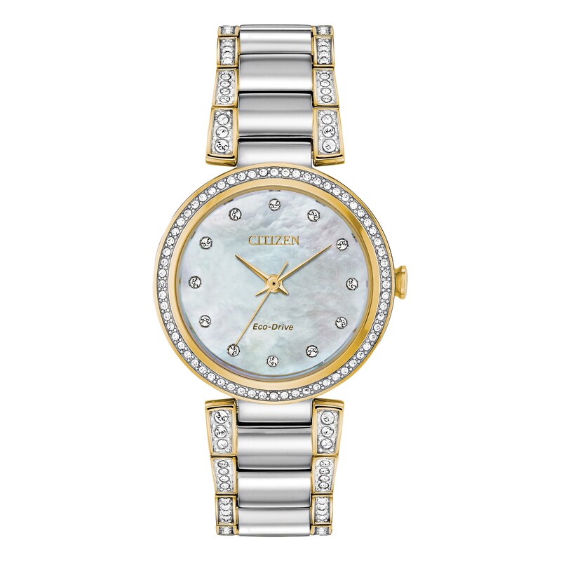 Main Image 1 of Citizen Silhouette Crystal Ladies Watch EM0844-58D