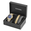Thumbnail Image 0 of Citizen Crystal Men's Stainless Steel Watch & Bracelet Boxed Set CA0752-66L