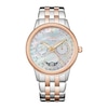 Thumbnail Image 1 of Citizen Calendrier Mother-of-Pearl Stainless Steel Women's Watch FD0006-56D