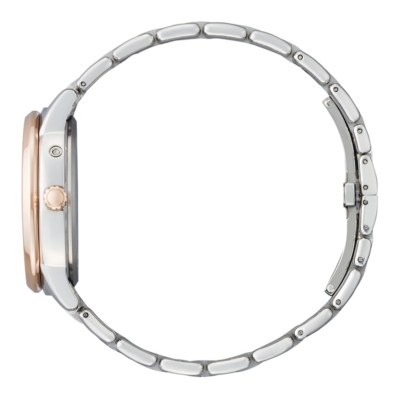 Main Image 2 of Citizen Calendrier Mother-of-Pearl Stainless Steel Women's Watch FD0006-56D
