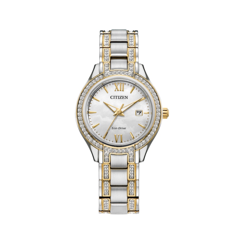 Main Image 2 of Citizen Silhouette Crystal Watch Boxed Set FE1234-50D