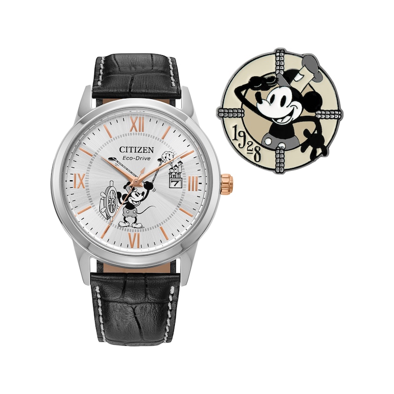 Main Image 1 of Disney x Citizen Mickey Mouse & Friends Disney 100 Steamboat Willie Box Set AW1781-49W