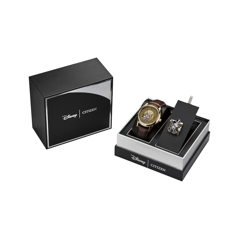 Main Image 4 of Disney x Citizen Mickey Mouse & Friends Disney 100 Mickey Mouse Fanfare Special Edition Men's Watch Set AW1783-43W
