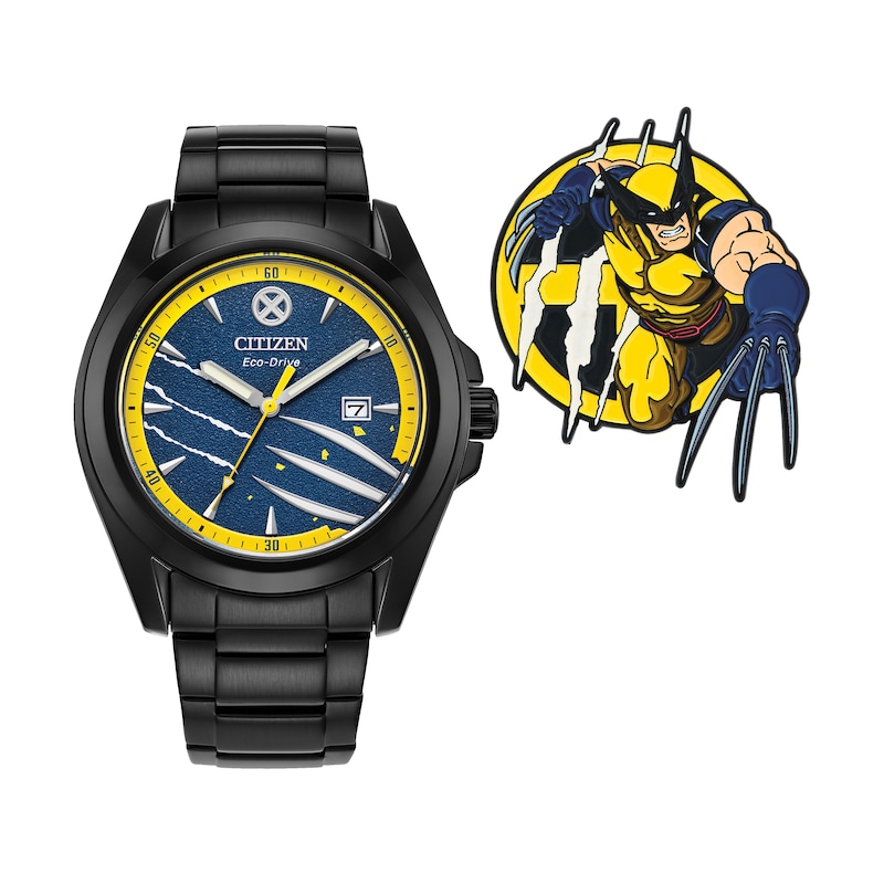 Main Image 2 of Citizen Marvel SNIKT! Wolverine Men's Watch Boxed Set AW1435-66W