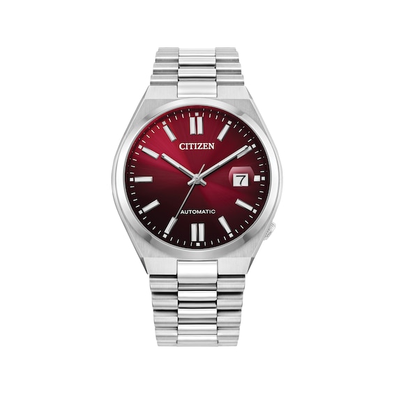 Citizen Tsuyosa Automatic Burgundy Dial Watch NJ0150-56W