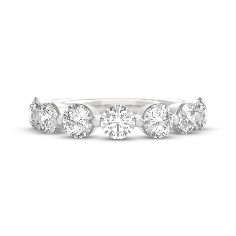 Main Image 3 of THE LEO Ideal Cut Diamond Anniversary Ring 2 ct tw 14K White Gold