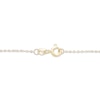 Thumbnail Image 3 of Paperclip Link Necklace Hollow 10K Yellow Gold 18"