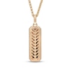 Thumbnail Image 3 of Neil Lane Men's Desert Diamonds Vertical Bar Necklace 3/4 ct tw 10K Yellow Gold 22.5"