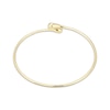 Thumbnail Image 3 of Teardrop Bypass Bangle Bracelet 24K Yellow Gold Vermeil Sterling Silver