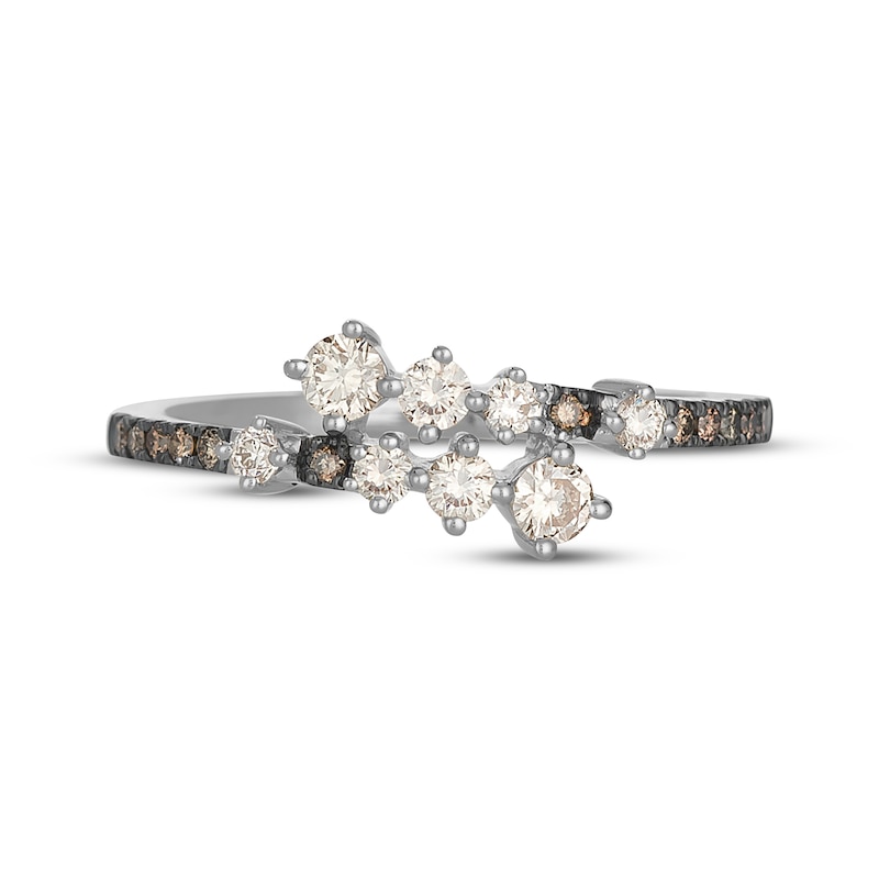 Main Image 4 of Le Vian Desert Diamonds Bypass Ring 3/8 ct tw 14K Vanilla Gold