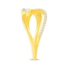 Thumbnail Image 2 of KAY Lab-Grown Diamonds Bypass Ring 1/5 ct tw 10K Yellow Gold