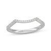 Thumbnail Image 7 of Neil Lane Diamond Contour Wedding Band 1/6 ct tw 14K White Gold