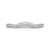 Thumbnail Image 9 of Neil Lane Diamond Contour Wedding Band 1/6 ct tw 14K White Gold