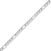 Thumbnail Image 2 of 4mm Figaro Chain Necklace Stainless Steel 26"