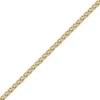 Thumbnail Image 2 of 3mm Wheat Chain Necklace Yellow Ion-Plated Stainless Steel 26"