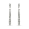 Thumbnail Image 1 of Diamond Accent Drop Earrings Sterling Silver