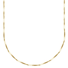 Rocksbox 1.5mm Singapore Mirror Chain Necklace 10K Yellow Gold 16"