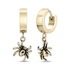 Thumbnail Image 1 of Men's Spider Dangle Hoop Earrings Yellow Ion-Plated Stainless Steel