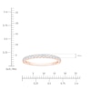 Thumbnail Image 4 of Now + Forever Diamond Anniversary Ring 1/4 ct tw Round-cut 14K Rose Gold
