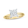 Thumbnail Image 1 of Now + Forever Lab-Grown Diamonds Princess-Cut Solitaire Engagement Ring 1-1/2 ct tw 14K Yellow Gold (F/SI2)