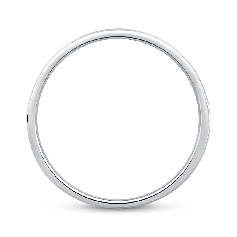 Main Image 2 of Now + Forever Men's Diamond Sandblasted Wedding Band 1/3 ct tw 10K Two-Tone Gold