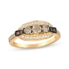 Thumbnail Image 1 of Le Vian Vault Diamond Three-Stone Ring 5/8 ct tw 14K Honey Gold