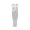 Thumbnail Image 2 of Now + Forever Men's Lab-Grown Diamonds Wedding Band 1/2 ct tw Platinum
