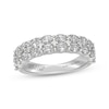 Thumbnail Image 1 of Neil Lane Artistry Heritage Oval-Cut & Round-Cut Lab-Grown Diamond Anniversary Band 1-5/8 ct tw 14K White Gold