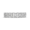 Thumbnail Image 3 of Neil Lane Artistry Heritage Oval-Cut & Round-Cut Lab-Grown Diamond Anniversary Band 1-5/8 ct tw 14K White Gold