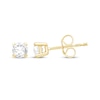 Thumbnail Image 1 of KAY Lab-Grown Diamonds Round-Cut Solitaire Stud Earrings 1/2 ct tw 10K Yellow Gold (F/SI2)