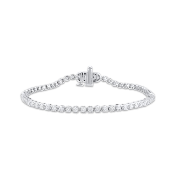 Diamond Tennis Bracelet 2 ct tw 10K White Gold