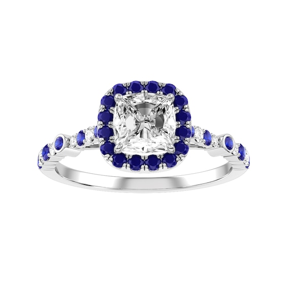 Cushion Diamond Bridal Ring