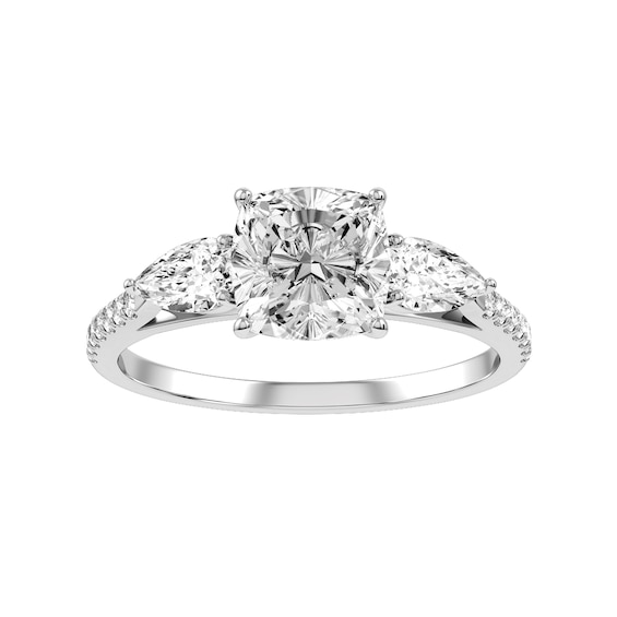Cushion Diamond Bridal Ring