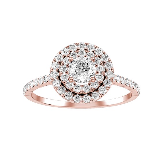 Round Diamond Bridal Ring