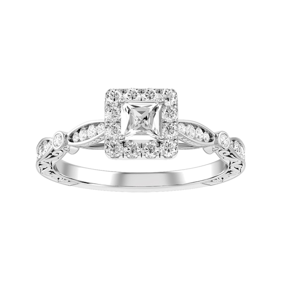 Princess Cut Diamond Bridal Ring