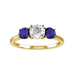 Diamond Bridal Ring 1/2 ct tw 10K Yellow Gold