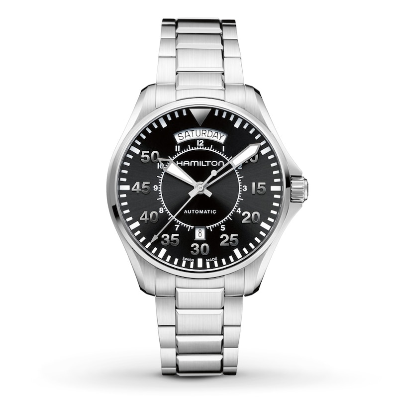 Main Image 1 of Hamilton Men's Watch Khaki Pilot Day Date Auto H64615135