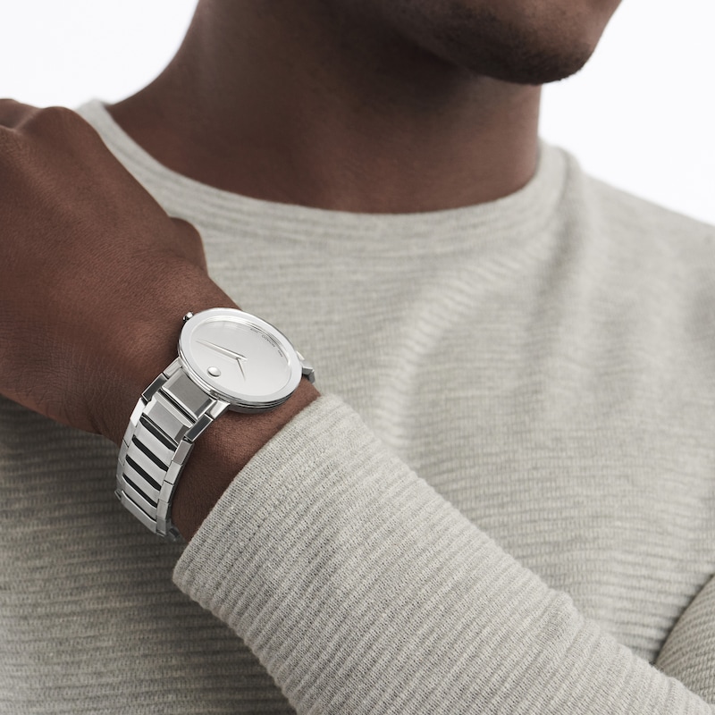 Main Image 2 of Movado Sapphire Men's Watch 0607178